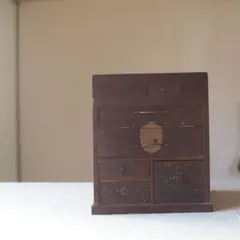 木製小引き出し 伝統的な日本スタイル 古道具骨董