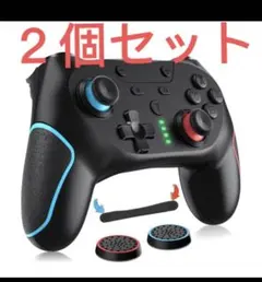 Switch コントローラー 背面ボタン付き1000mAh大容量　2個セット