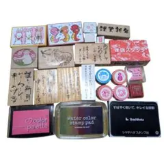 年賀スタンプ　干支スタンプ　インク　はんこ