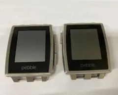 Pebble Steelシルバー 本体