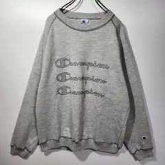 00s メキシコ製 Champion スウェット 刺繍 太アーム ストリート - メルカリ