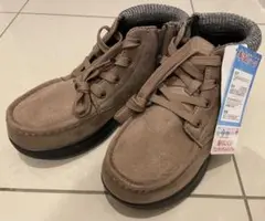 【未使用】ブラウン スエード ブーツ　Ｌサイズ