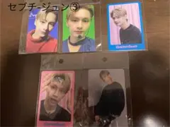K-POPタレントカード 5枚セット　セブチ　ジュン　文俊輝③