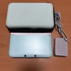 ニンテンドー3DS LL 水色 本体 充電器付き