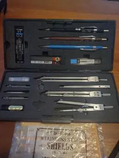 DRAPAS 製図器セット ドラパス　コンパス別途１個付き