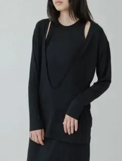yo BIOTOP long knit dress - メルカリ