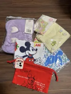 キャラクタータオルセット ミッキー他