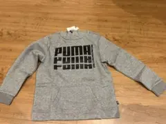 PUMA パーカー サイズ140 スウェット グレー