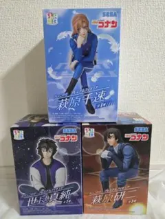 名探偵コナン ちょこのせプレミアムフィギュア 萩原千速 萩原研二 世良真純