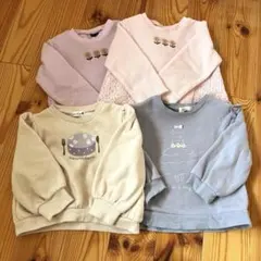 トレーナー　長袖　裏起毛　100 女の子　まとめ売り