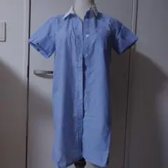ストライプロングシャツ