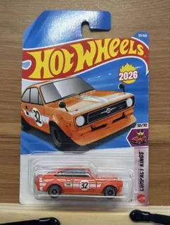 日本未発売 ホットウィール 1972 ダットサン サニー クーペ ミニカー