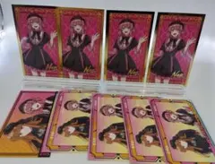 04 ラブレッツ カラフルピーチ2 シール えと＆のあ 9枚セット 金箔レア有