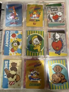 BT21,tiny tan,BTS トレカ、缶バッチ、シール等100個詰め合わせ