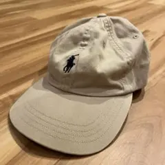 【値下げ！】Polo by Ralph Lauren ベージュキャップ