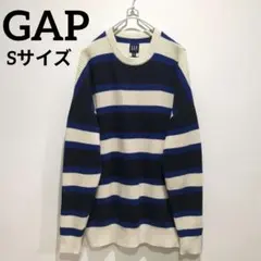美品✨️GAP ギャップ オーバーサイズ ストライプ セーター メンズ Sサイズ
