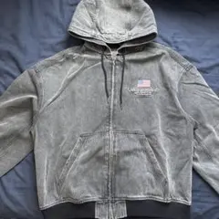US.COMPANY SUPPLY ジップアップパーカー グレーのサムネイル