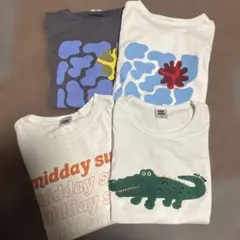 mid mile 半袖Tシャツ4点まとめ売り130㌢