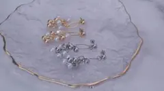 ゆらゆら大人可愛いピアス　シルバー