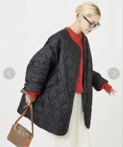 FREAK’S STORE キルティング　ジャケット　キルトライナー　ブラック