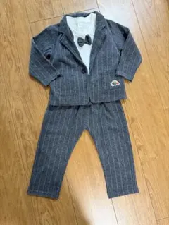 フォーマルスーツ Lサイズ ストライプ