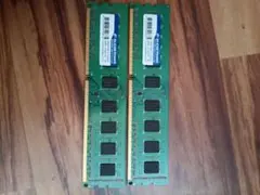 シリコンパワーddr3 1333（CL9）2G✕2枚のサムネイル