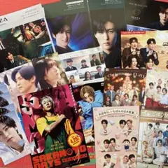 SnowMan目黒蓮　映画サカモトデイズ他チラシREGZA KOSE不二家任天堂