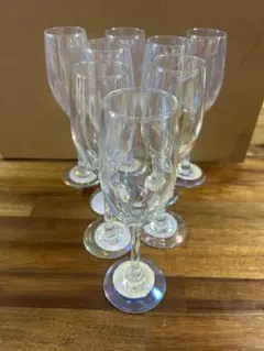 フルート型ワイングラス 6個セット