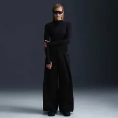 ナイキ テック フリース ウィメンズ ハイウエスト プリーツ パンツ