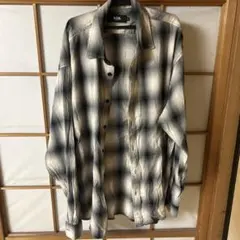 AZUL BY MOUSSY オンブレチェックシャツ