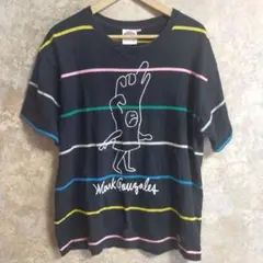 ディッキーズ マークゴンザレス コラボ ボーダー Tシャツ Lのサムネイル