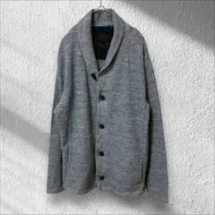 【エムエフエディトリアル】m.f.editorial✨良品✨ニットブルゾン 灰色