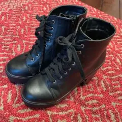 【ピンクラテ】厚底ブーツ M size  23.5cmのサムネイル