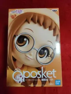 おジャ魔女どれみ Qposket 藤原はづき フィギュア　箱へこみ、色褪せあり