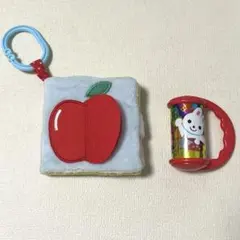 もぐもぐばあ 布絵本 知育玩具 ピープル　新生児から見える！聴こえる！チャイム