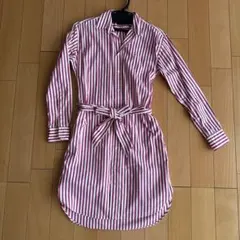 Polo Ralph Lauren ストライプ シャツワンピース サイズ2