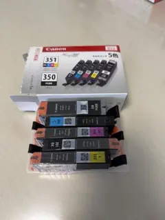 Canon BCI-351+350 5色マルチパック インクカートリッジのサムネイル