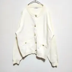 FREAK’S STORE カーディガン アイボリー サイズF ゆったり 難あり