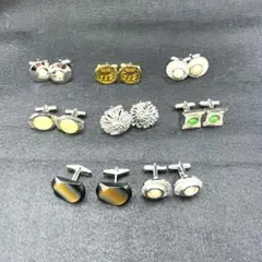 【T】売り尽くし✨カフリンクス おまとめ8ペアセット