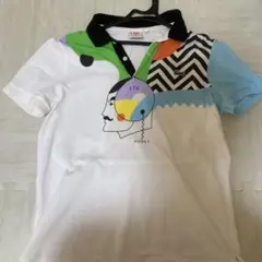 LACOSTE L!VE & HONET マルチカラーポロシャツ Sサイズ