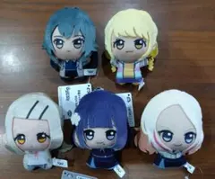 学園アイドルマスター　ちびぐるみ　5種セット　ナムコ限定　学マス