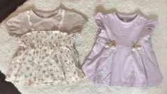 apreslescours バースデイ　半袖トップス　2枚セット　90