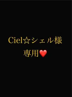 Ciel☆シェル様 リクエスト 2点 まとめ商品