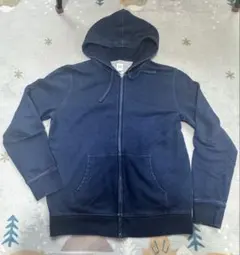 GAP ダークブルー フルジップパーカー M