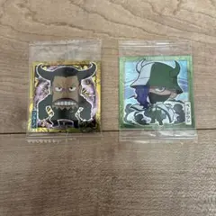 ワンピース　シール　2種