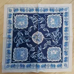 JIM THOMPSON コットンバンダナ ネイビー