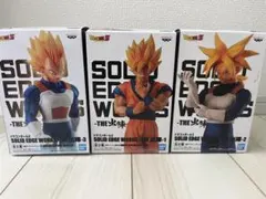 ドラゴンボール　出陣　孫悟空　ベジータ　トランクスの3体セット