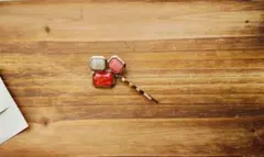 多角形宝石デザイン　 ヘアピン