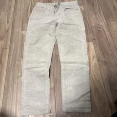 UNIQLO ライトグレー チノパン コーデュロイ　S
