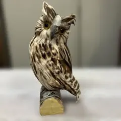 カポディモンテ　capodimonteスワロフスキーふくろう置物 カポディモンテ capodimonteスワロフスキーふくろう置物 - メルカリ